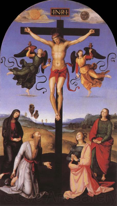 RAFFAELLO Sanzio Christ on the cross Spain oil painting art
